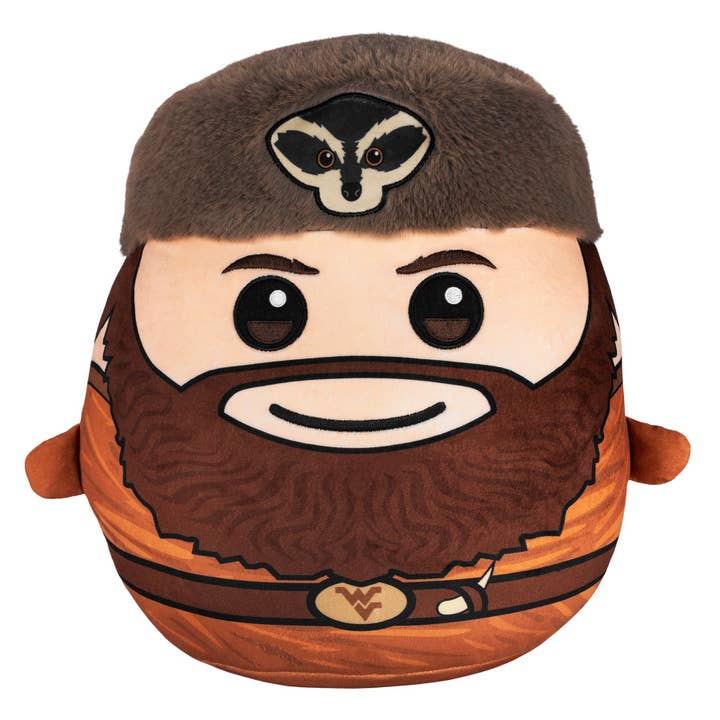 Sleep Squad West Virginia Mountaineers 12" Mascot Kiri Cloud Plushie for wholesale by Uncanny Brands