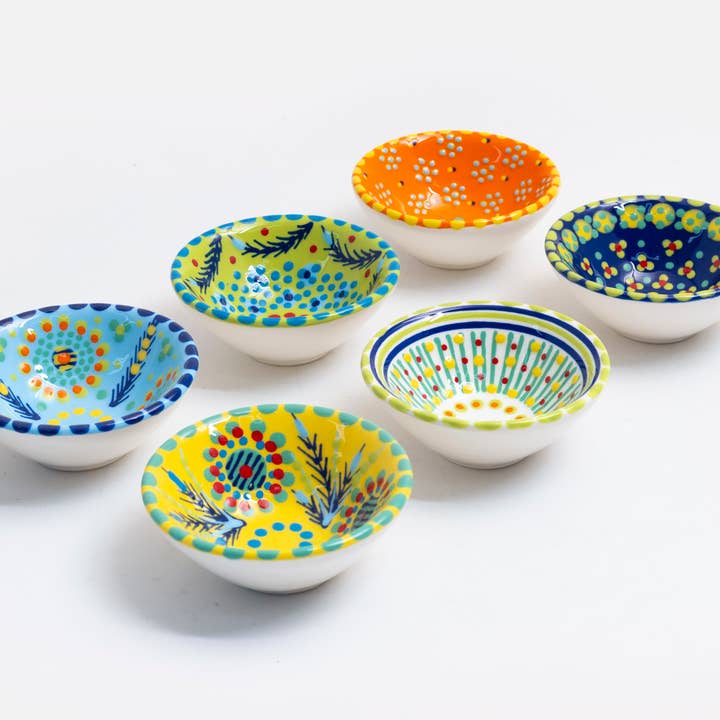Ceramic Tiny Bowl for wholesale by Thumbprint Artifacts