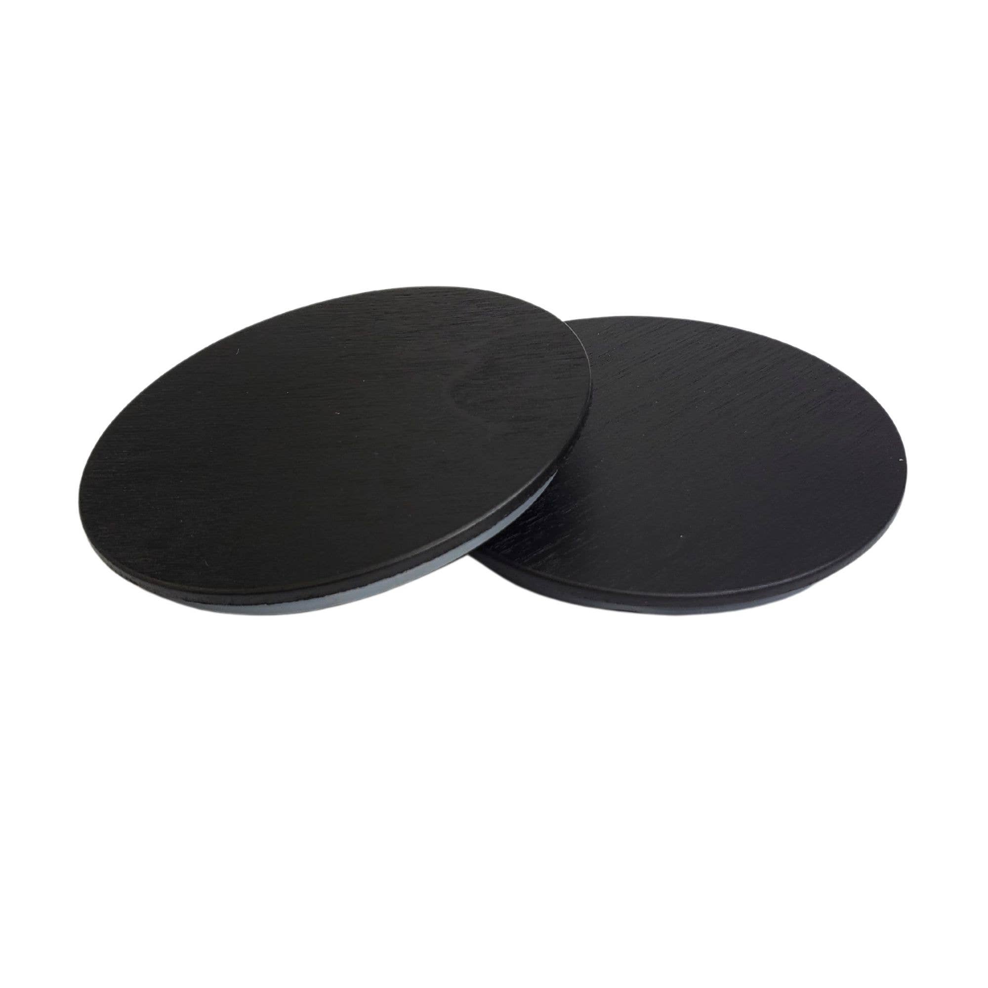 General Wax - Candle Making Supplies - Wholesale Candle Holder - Black Wood Candle Lid - Fits our 14 oz Havana3
