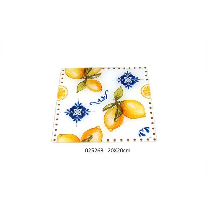 Faye - Vente Plateaux décoratifs - Dessous De Plat 'Limoncello' 20 X 20 cm0