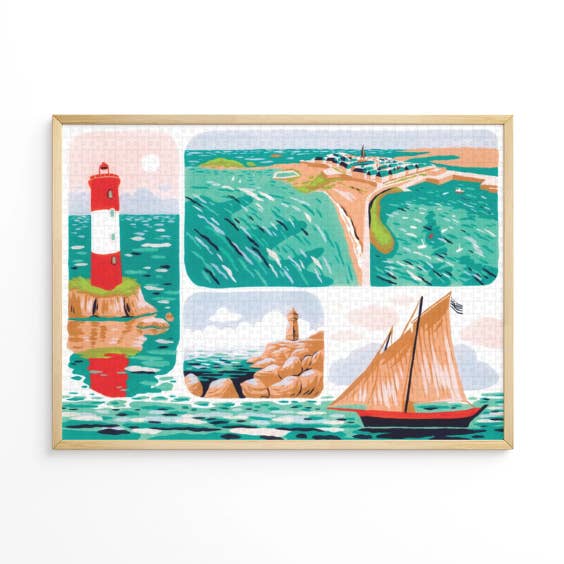 Puzzel 1000 stukjes: Bretagne voor wholesale door Aparté