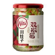 L&F Universal Goods - Wholesale Hot Sauce - Chuan Wa Zi Green & Red Chilli Sauce 12/230g0