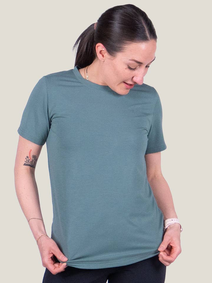 Women's Core Traverse Tek Tee (Discontinued Styles) for wholesale by Belong Designs