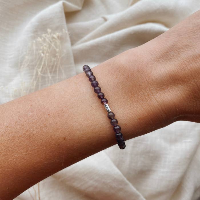 Amethist armband - (nacht) Rust for wholesale by Babyzus