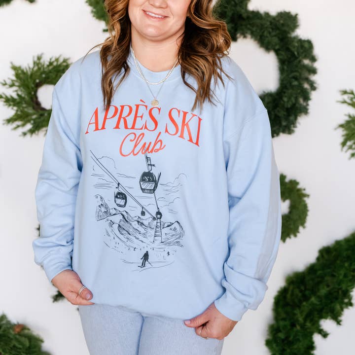 Apres Ski Club - BASIC Fleece for wholesale by Little Mama Shirt Shop