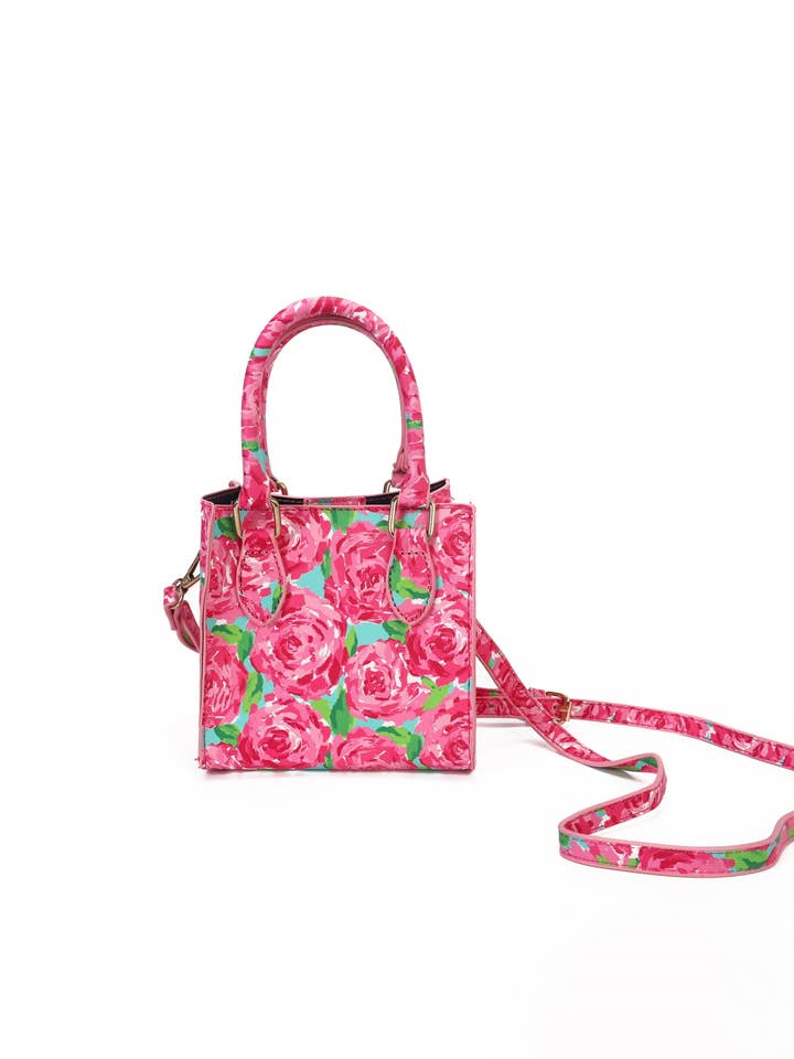 Långbälte Justerbar Blommig Crossbody-väska för barn för wholesale av sassy kids palace