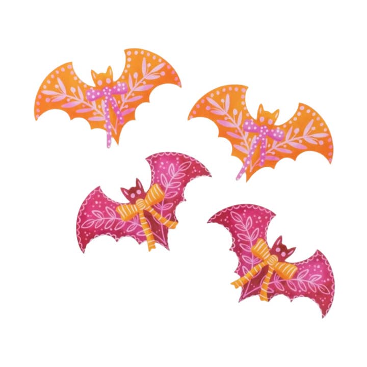 HAL25-AP1- Pegatinas Decorativas de Murciélagos y Lazos para venta al por mayor de Gatherings by Curated Paperie