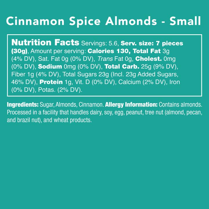 Candy Club - Wholesale Nuts - Cinnamon Spice Almonds *AUTUMN COLLECTION*