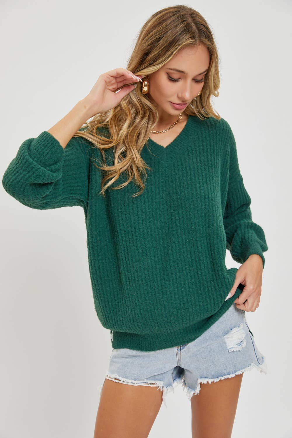 Sweet Lovely by Jen - Wholesale Knit Sweater - Women's -  EVERYDAY CASUAL  SWEATER66