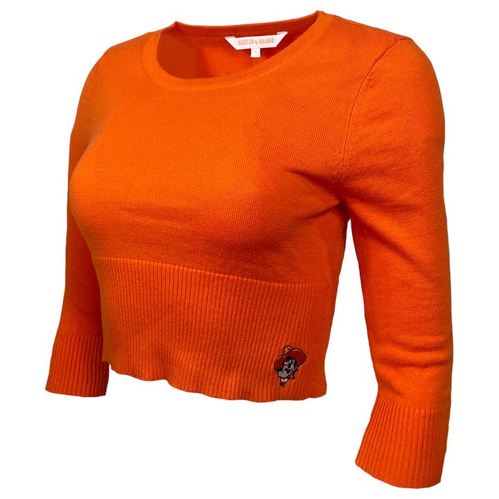 Oklahoma State Cowboys Milo Solid Crop for wholesale by Shelby & Grace