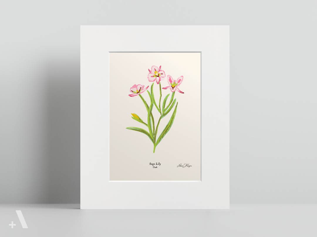 Addvent - Wholesale Art Print - US State Flowers / Small Art Prints43