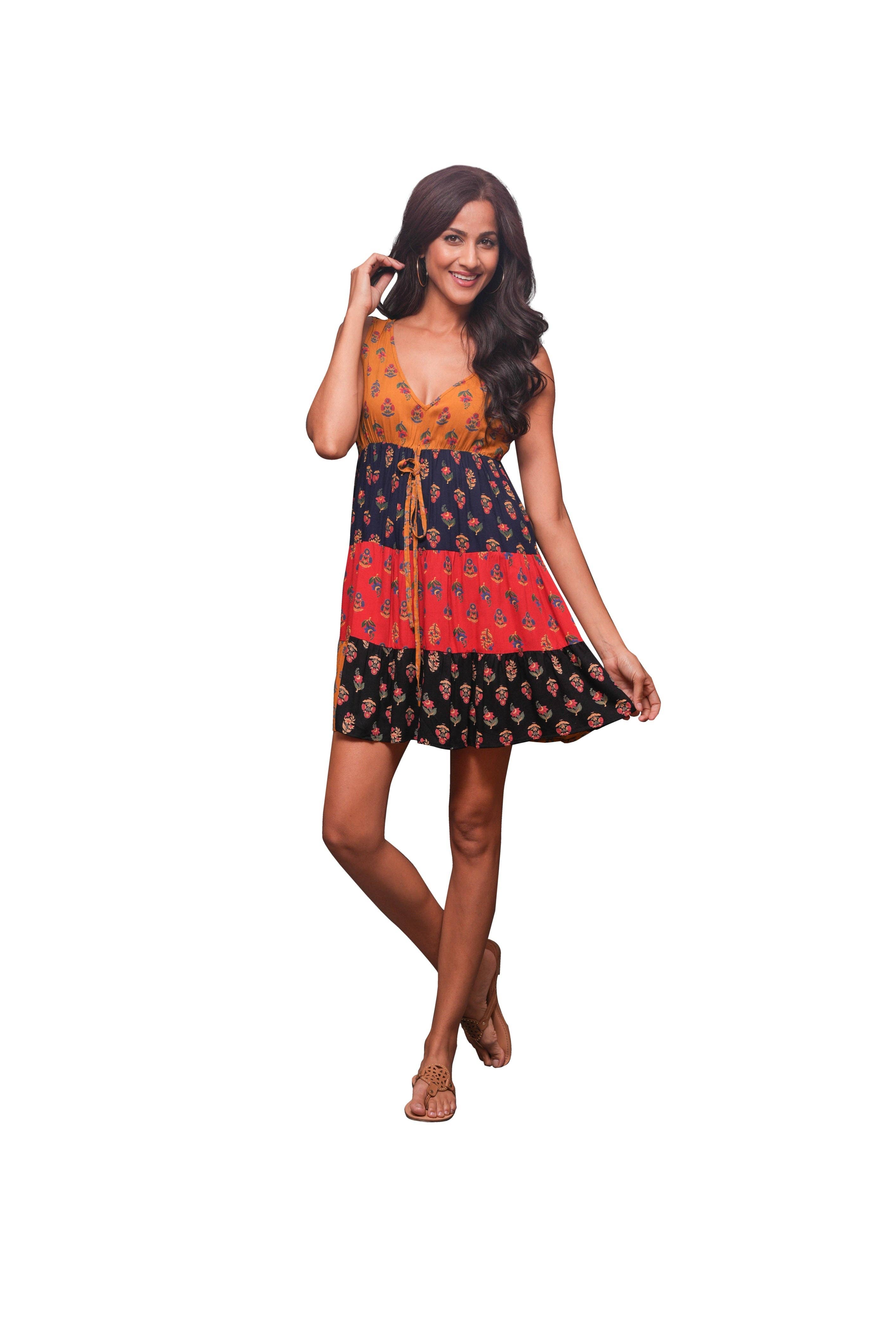 Sacred Threads - Wholesale Dress - Women's - Boho Euphoria Hippie Chic Summer Dress0