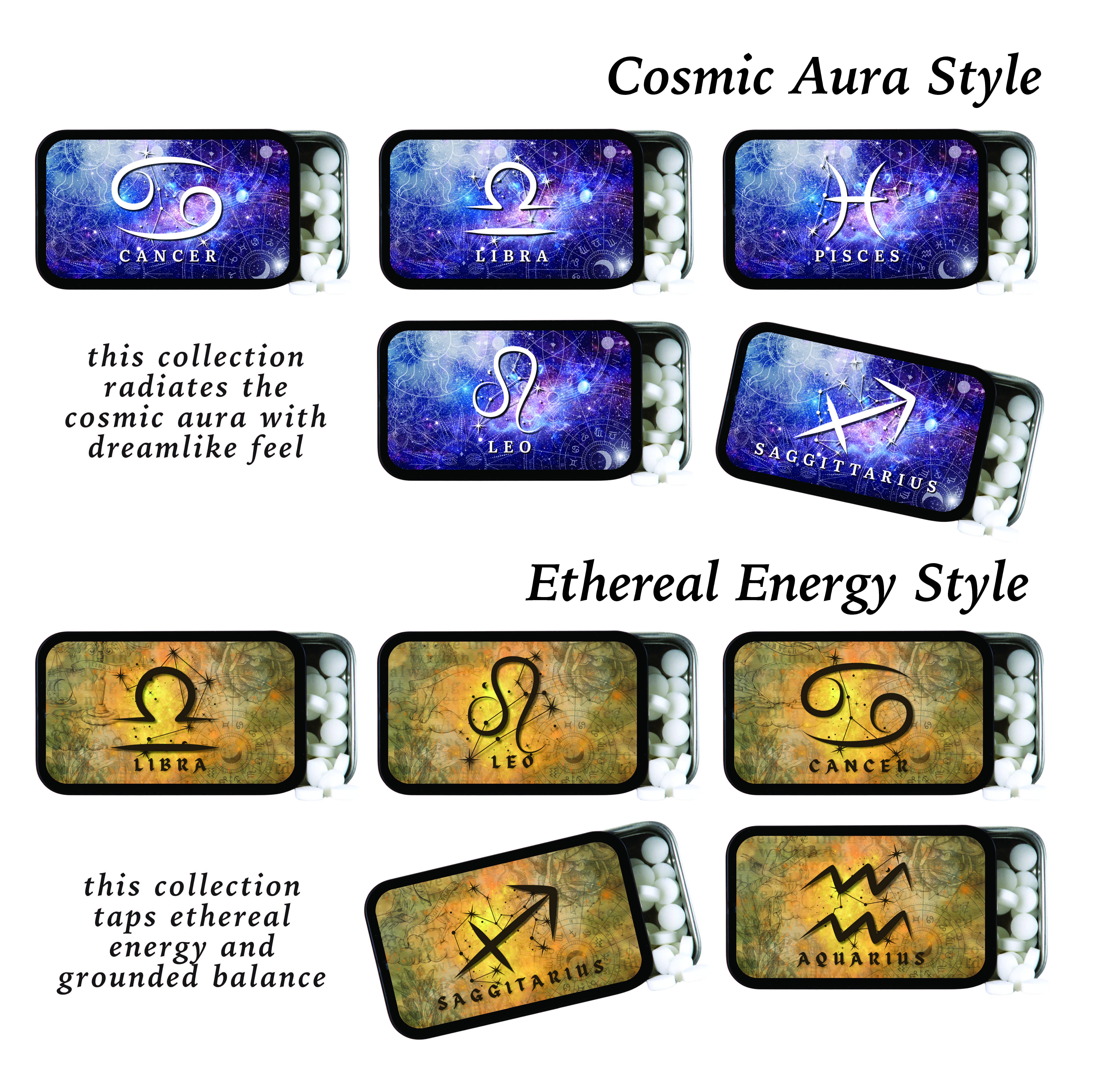 Round Barn Companies - Wholesale Mints - Zodiac MINTS: Mint for Every Sign2