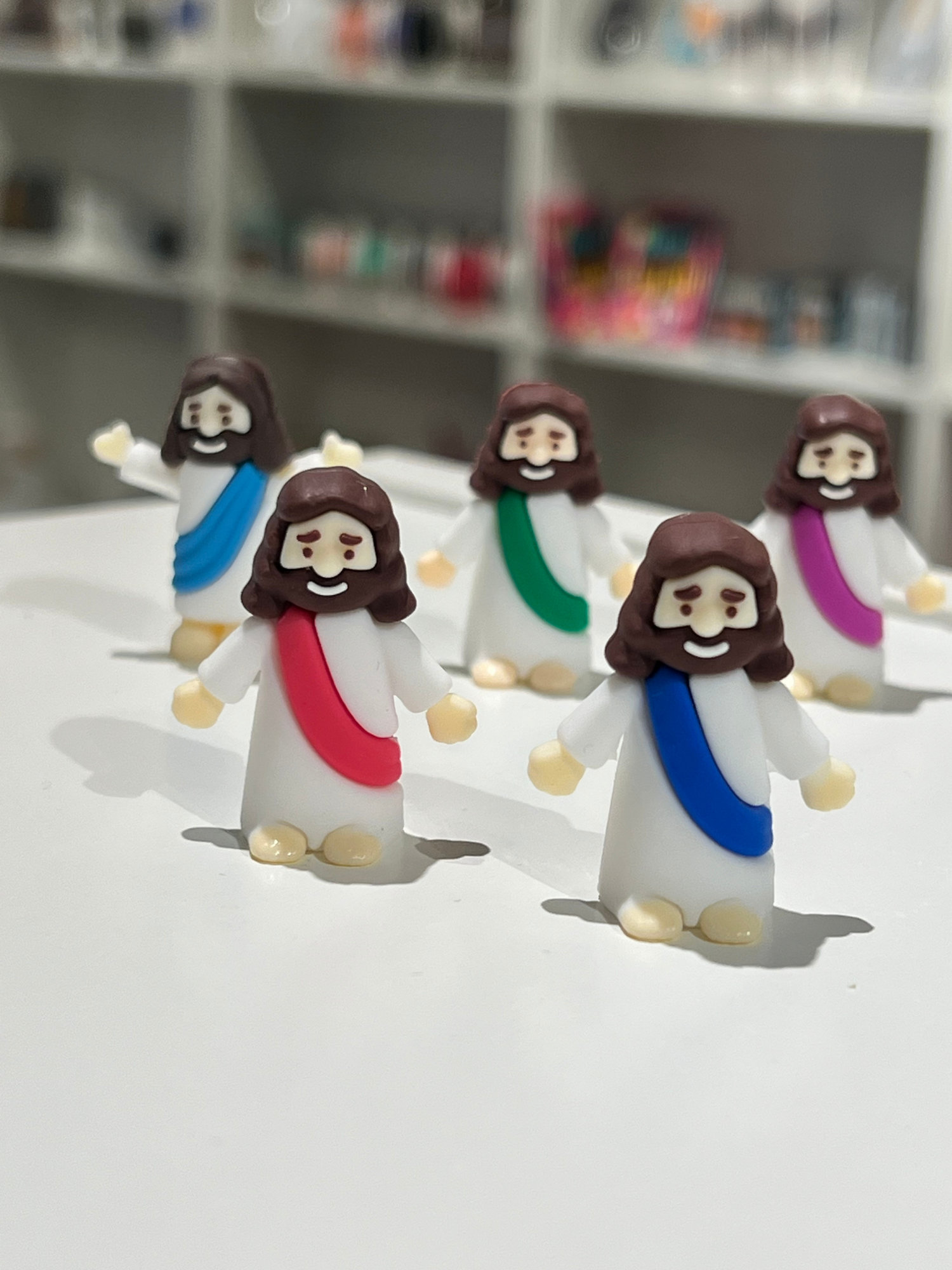 Oh Shirt and More LLC - Wholesale Decorative Figurine - Mini Jesus – Pocket-Sized Savior (1.38")1