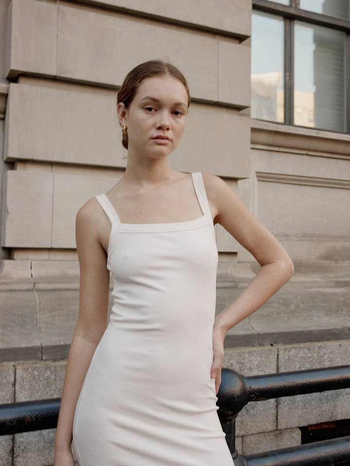 The Marlow Dress | Ribbed Bodycon Dress for wholesale by MOD REF