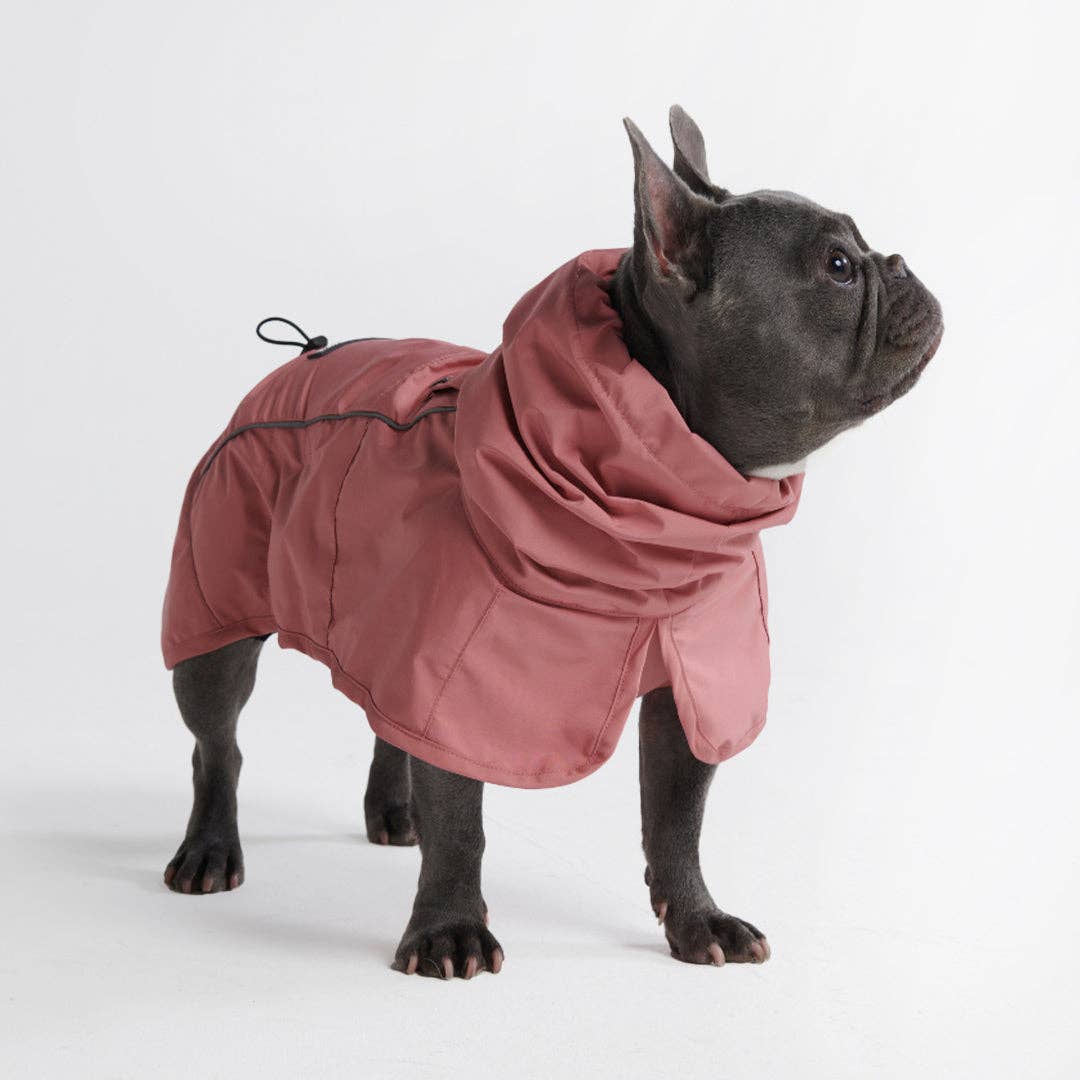 Spark Paws - Wholesale Pet Raincoat - Dog - Breatheshield™ Dog Raincoat - Sea Pink1