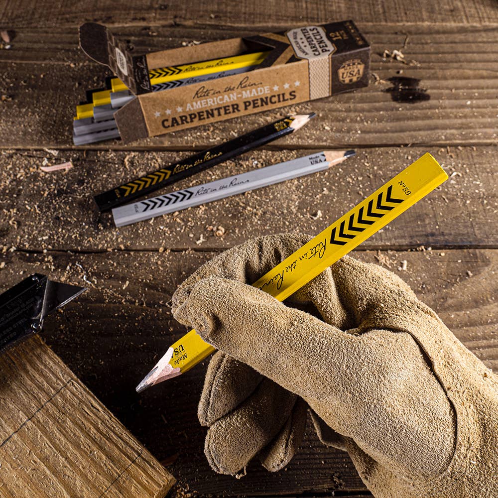 Rite in the Rain - Wholesale Pencil - Rite in the Rain Carpenter Pencils, 12 Pack2