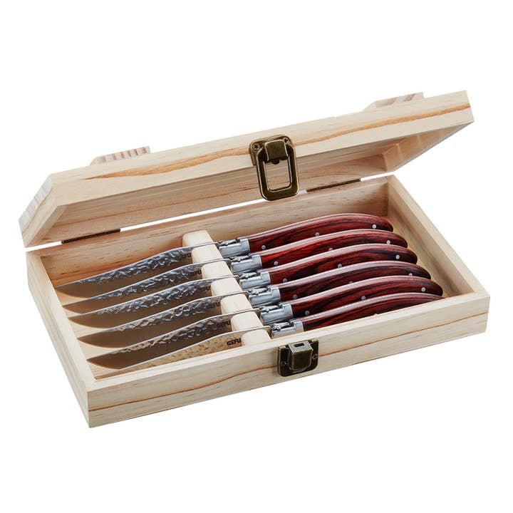 Gefu GmbH - Wholesale Knife set - Steak Knife Set Rancho, 6 Pc