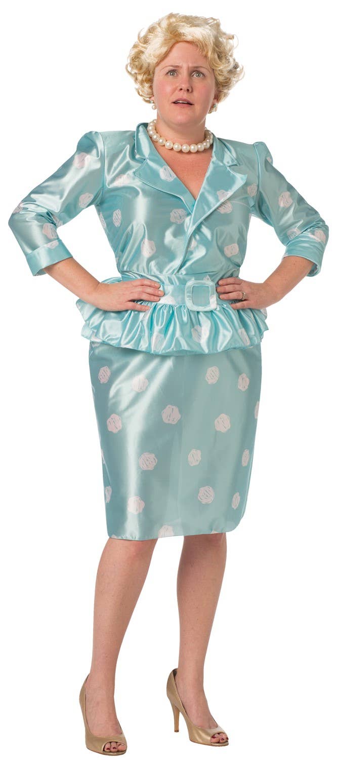 Rasta Imposta - Wholesale Costume - Women's - Golden Granny Ditzy Halloween Costume with Wig, Adult Size M0