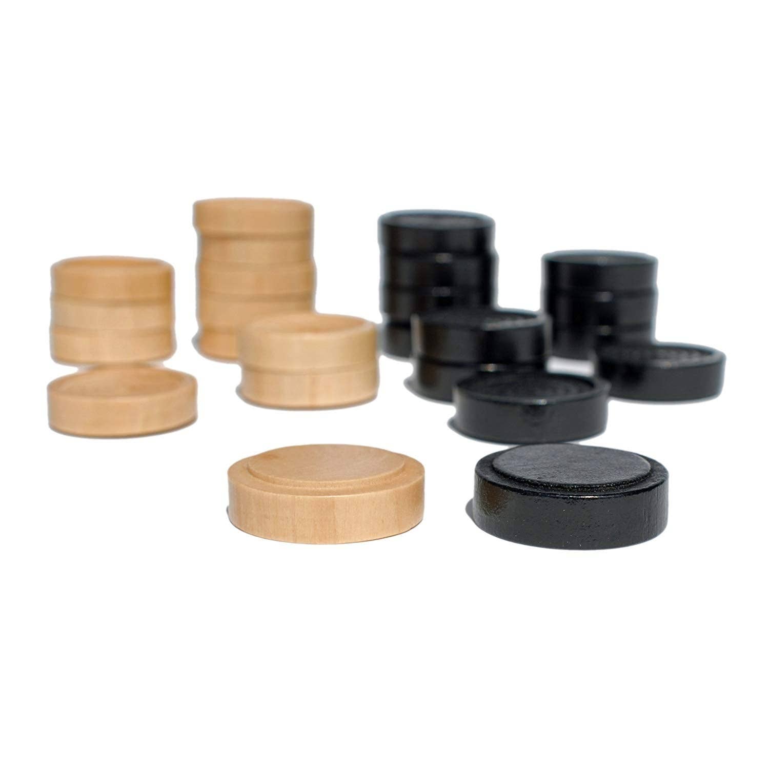 Wood Expressions - Wholesale Board Game - WE Games Wood Backgammon Pieces with Cloth Pouch9