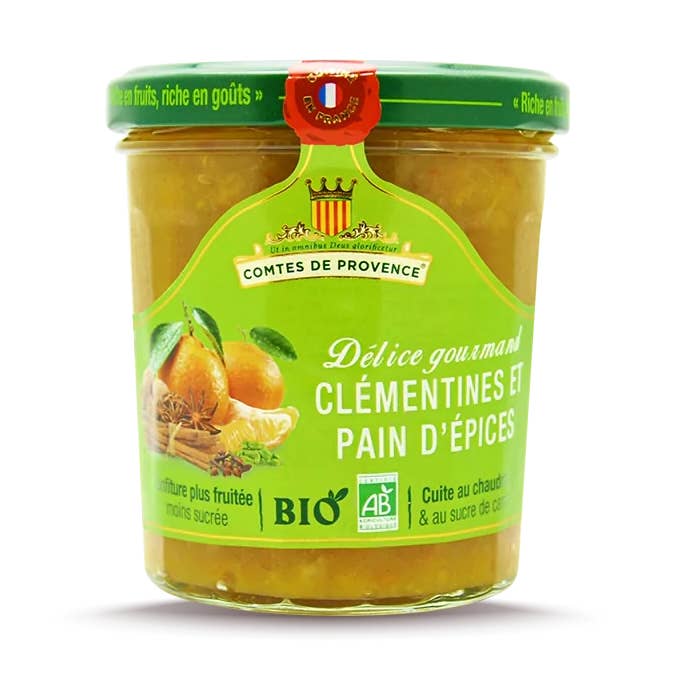 Comtes de Provence - Wholesale Jam/Jelly - Organic Clementines & Gingerbread Jam0
