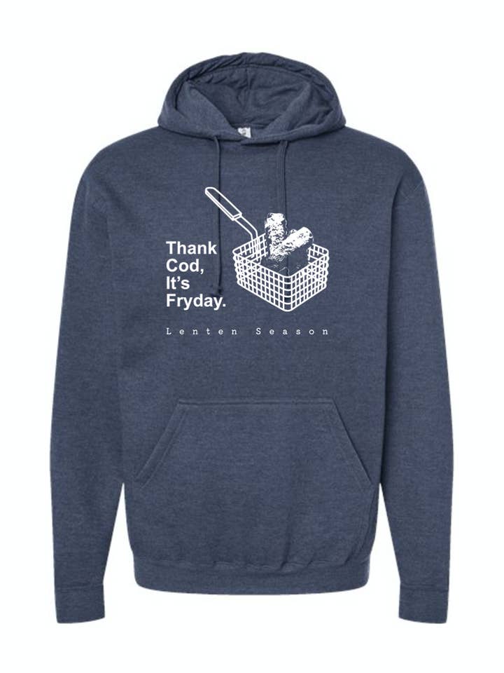 Sock Religious - Wholesale Hoodie – Unisex - TCIF - Thank Cod, Its Fryday Fish Fry Hoodie Sweatshirt5