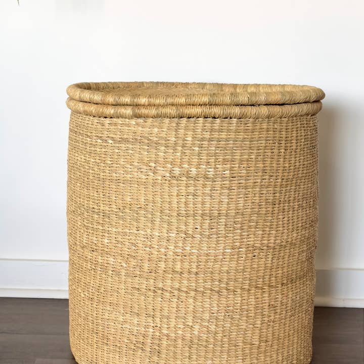 Lidded Hamper - Natural and other Purchase Wholesale hamper basket. Free Returns & Net 60 Terms on Faire trending on Faire.