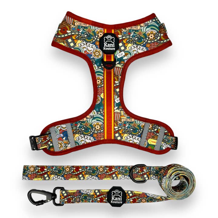 Kani Kouture - Wholesale Pet harness – Dog - Cinema - Adjustable Harness2