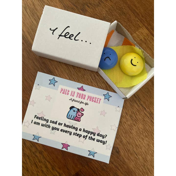 Pals in your Pocket - Wholesale Keepsake Coin/Token - Emotion Comfort Pebbles For Mindfulness And Anxiety2