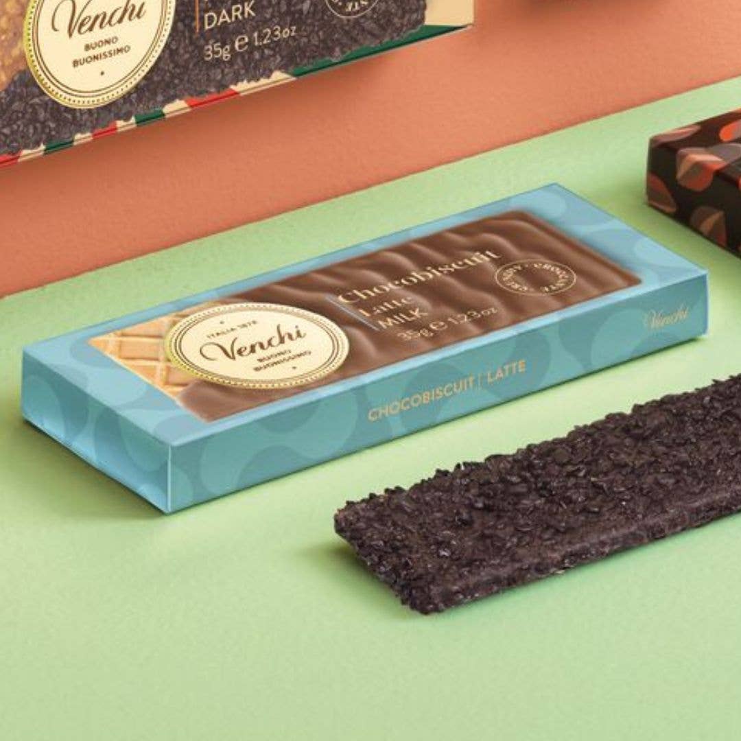 Venchi - Wholesale Chocolate Bar - ChocoBiscuit Wafer Snack Bar - Italian Gourmet Chocolate 6