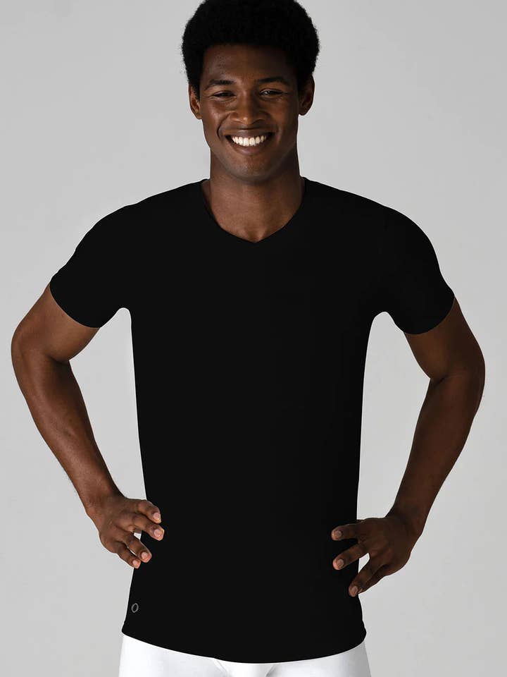 OTECKA - Vente T-shirt – homme - Lot de 6 True-T à col en V1