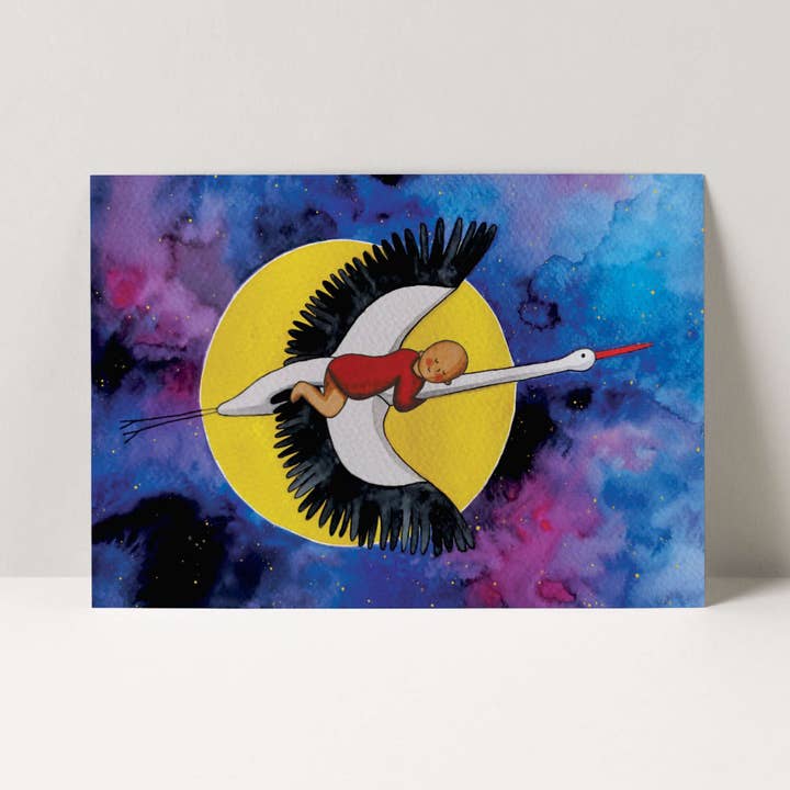 Birth announcement night for wholesale by Roos in Huis