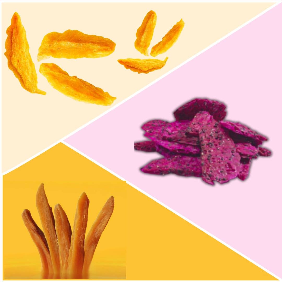 Yammy - Wholesale Dried/Dehydrated Fruit - Dried Fruit & Veggie Chips Variety Pack: Gluten Free, Vegan4