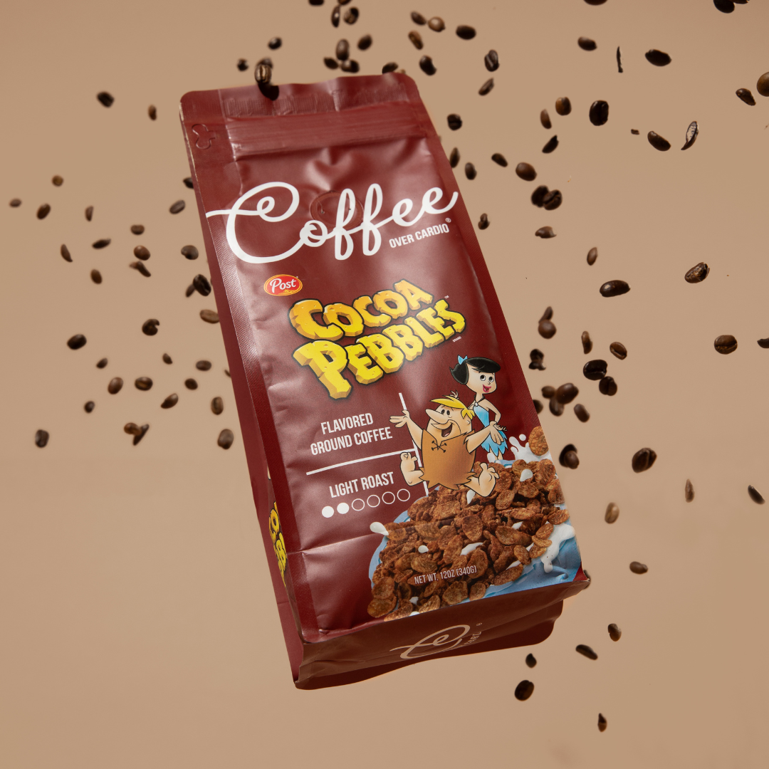 Coffee Over Cardio® - Vente Café moulu - Café moulu aromatisé Cocoa Pebbles™ - Arabica du Costa Rica3