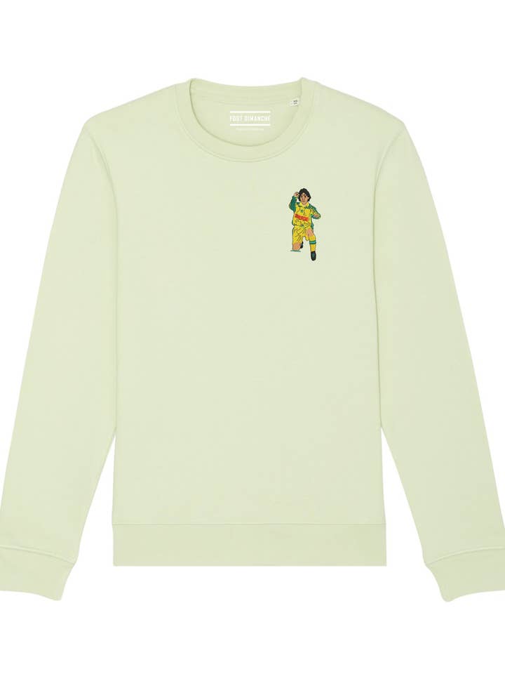 Felpa con ricamo Tahiti Goal per la vendita all'ingrosso da parte di Foot Dimanche