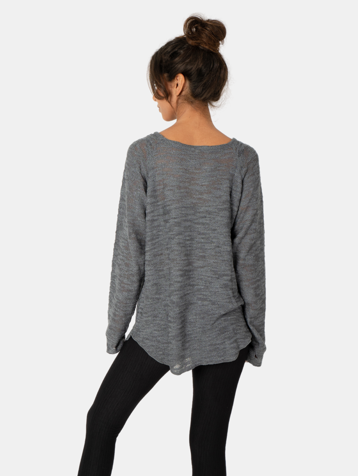 Hands To Hearts - Wholesale Tunic - Women's - Chillax Tee Slate2