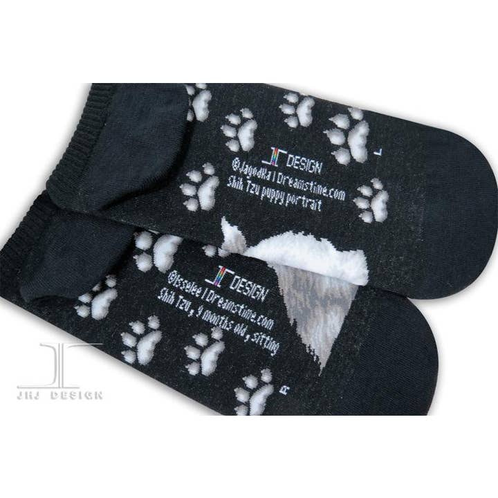 JHJ International Company Limited - Wholesale Socks - Men's - Dogs Ankles - Shih Tzu Men Size2