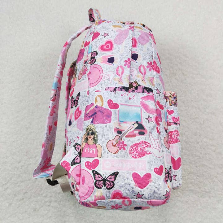Aier Wholesale - Wholesale Backpack - Kids - Baby Kids Girls Pink Singer Backpack Back Bags