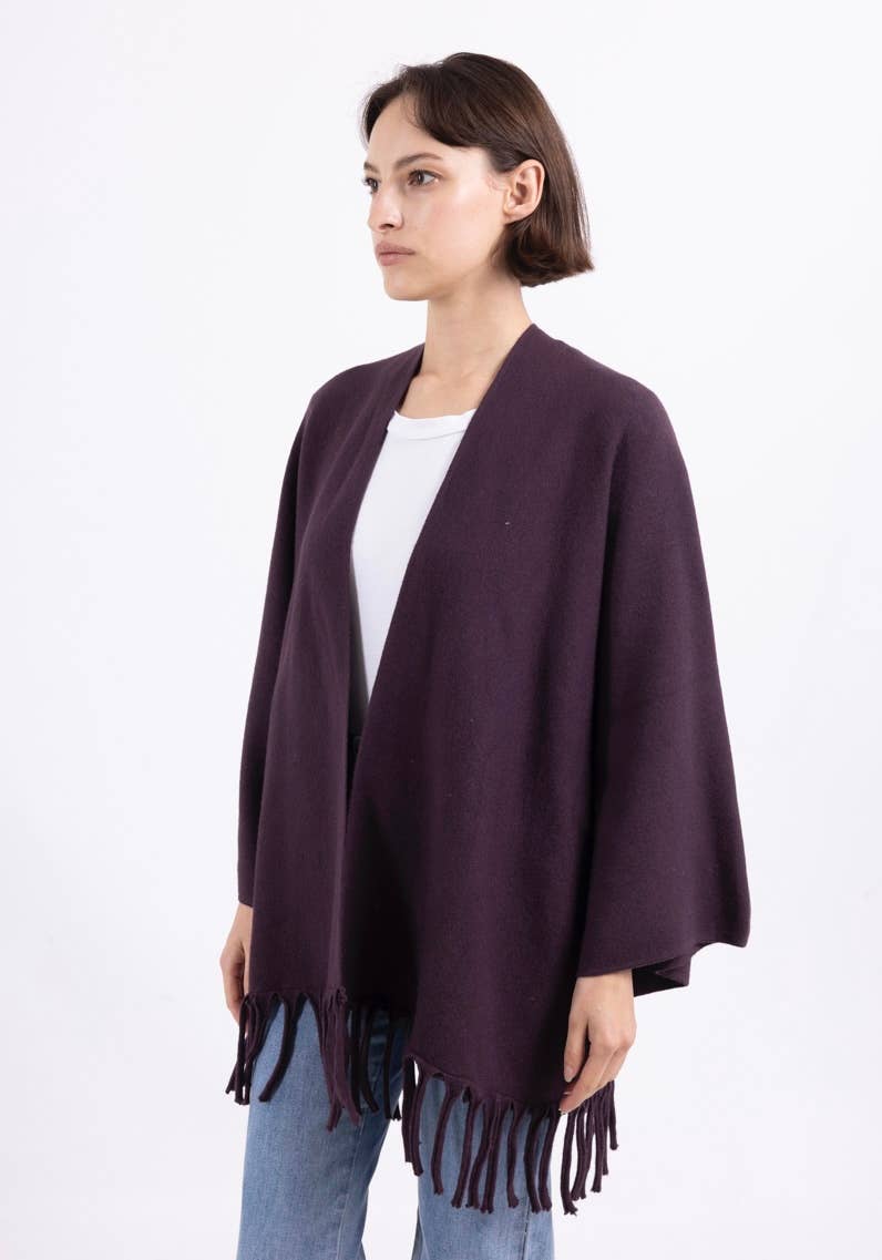 LINEN & COTTON HOUSE - Vente Poncho – femme - 8332 PONCHO FALL WINTER CLOTHING 28
