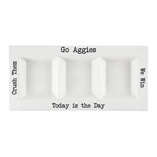 Angle - Wholesale Platter - Aggies Condiment Platters