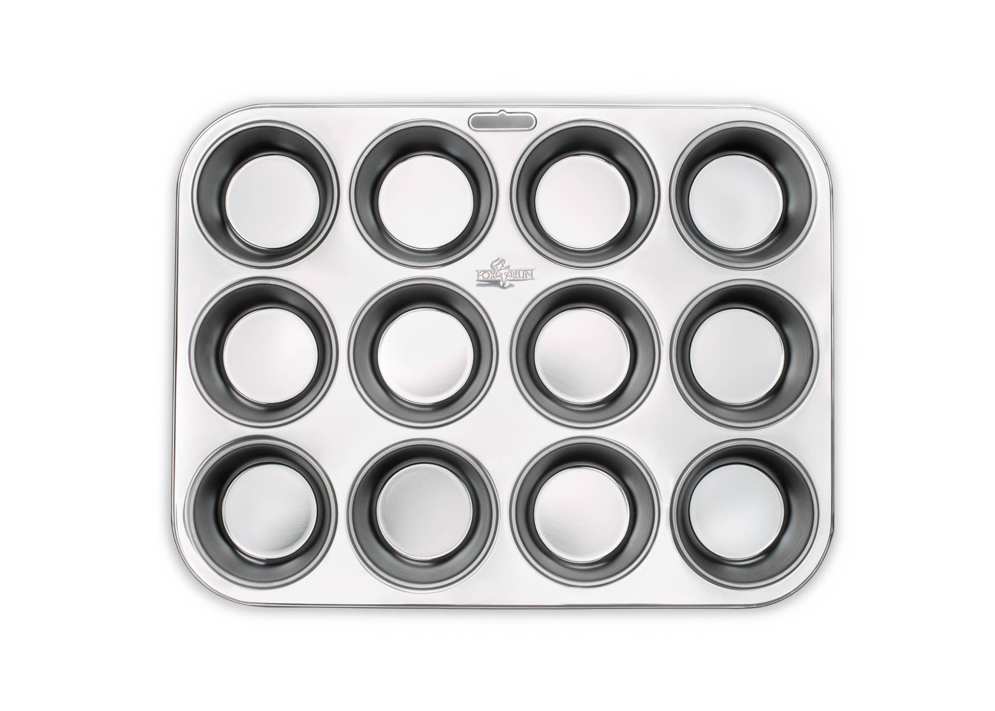 Fox Run Brands - Wholesale Cupcake/Muffin Pan - Fox Run Stainless Steel 12 Cup Muffin Pan, 10.5" x 13.75"8