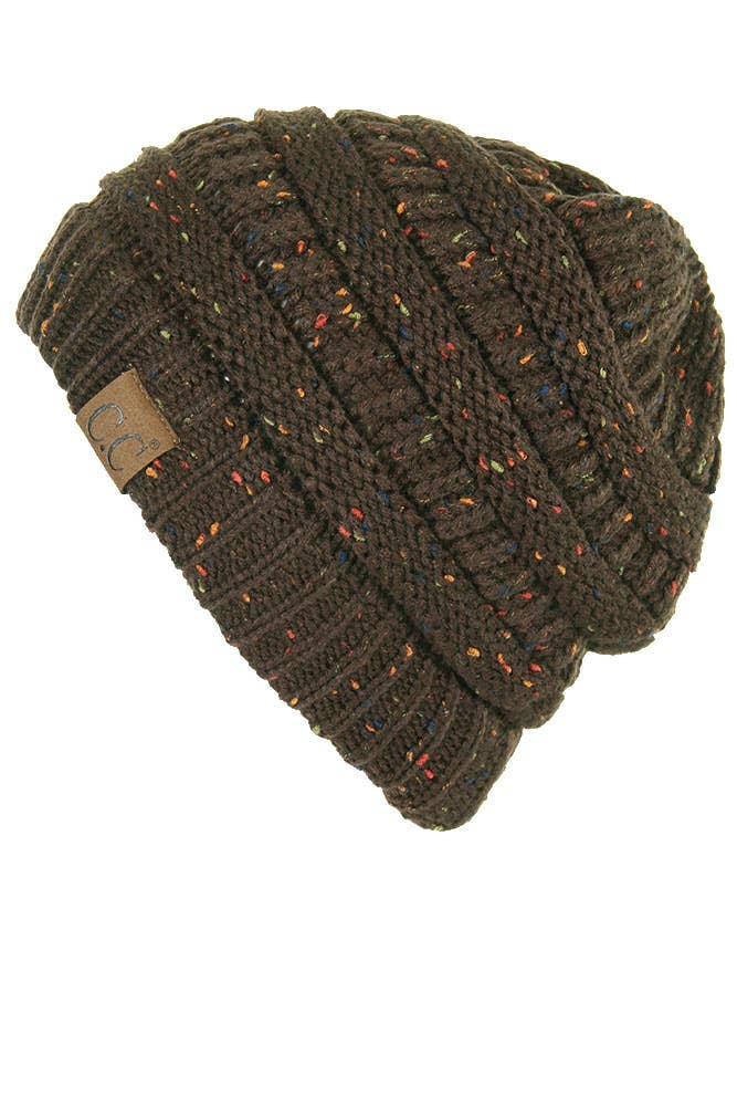 Hana - Wholesale Beanie - Women's - C.C Confetti Ponytail Messy Bun Beanie36