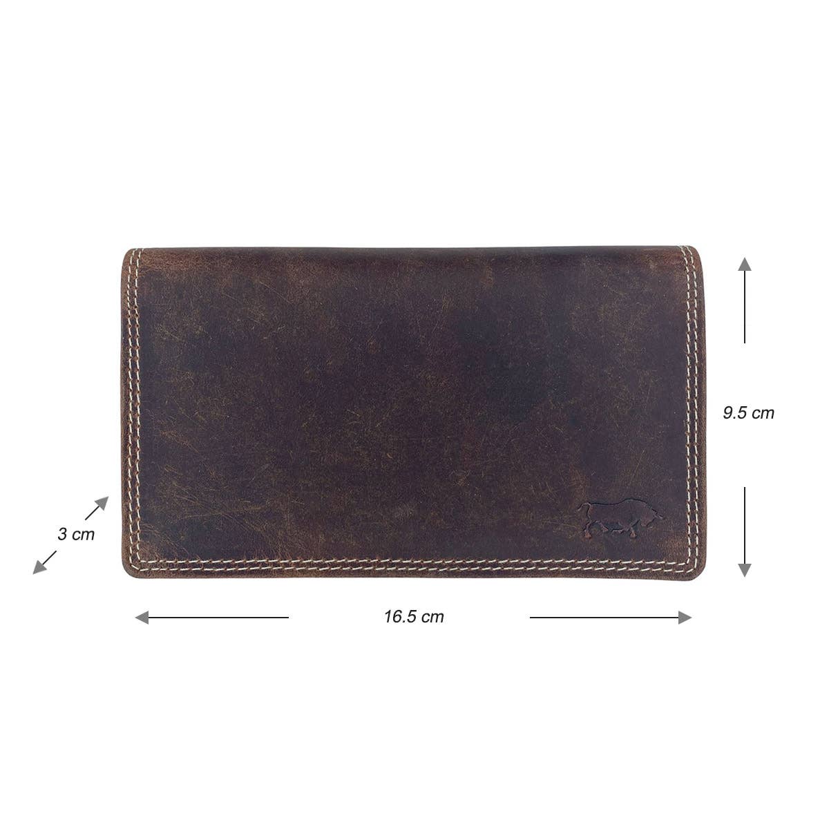 Arrigo – Großhandel Brieftasche – Damen – Damen-Geldbörse aus Büffelleder mit RFID-Schutz8