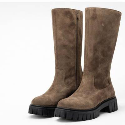 Bota Biker em camurça por atacado de Prego