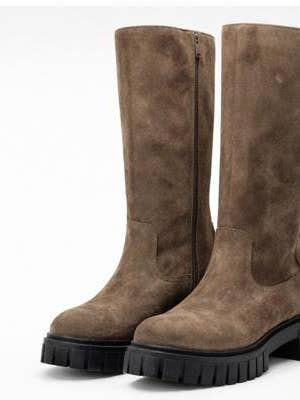 Bikerlaars in suède voor wholesale door Prego