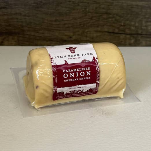 Caramelised Onion 145g Barrel for wholesale by The Mouse House Cheese Company