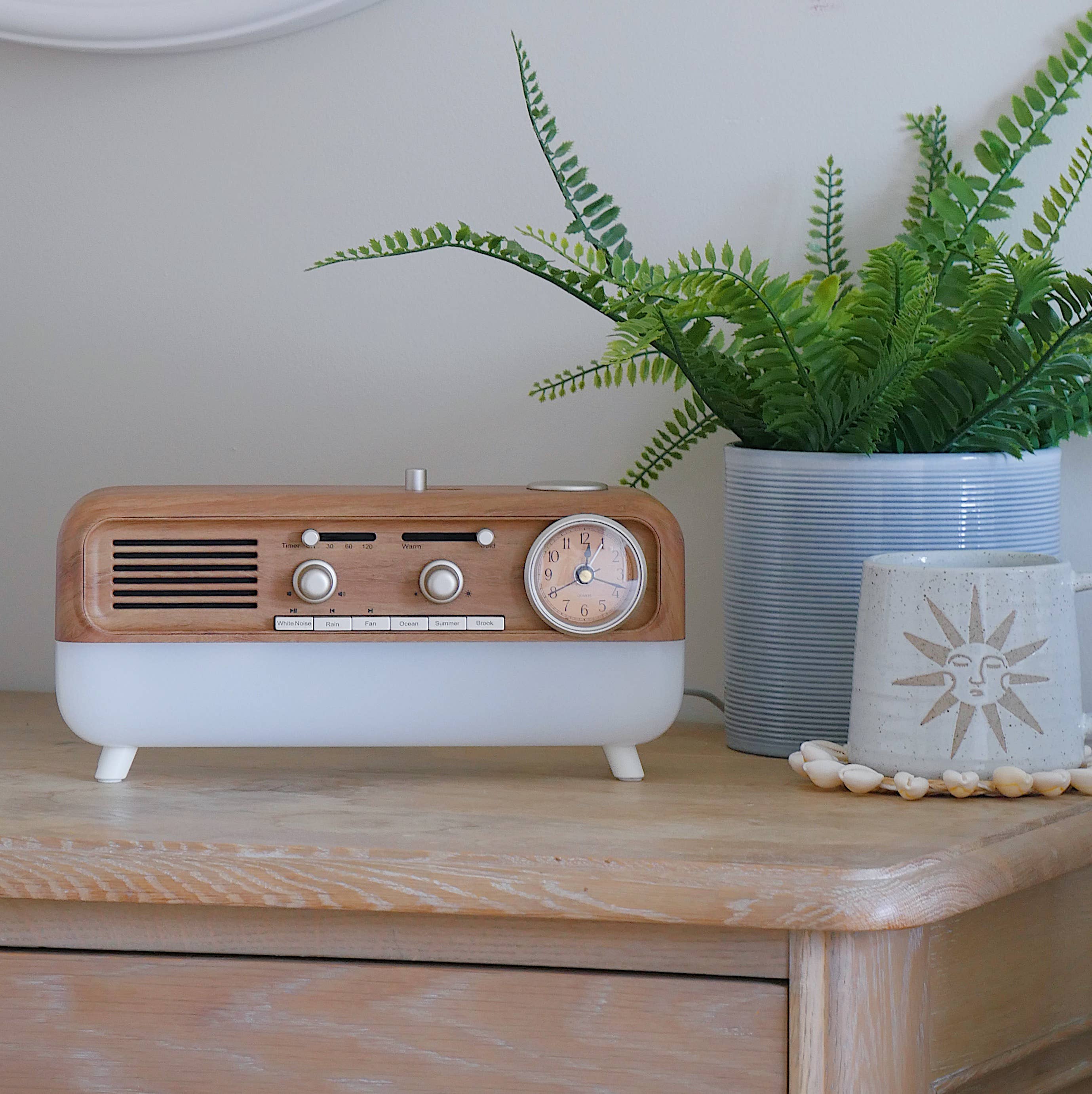 Steepletone UK Ltd - Vente Haut-parleurs - CALM - Aide au sommeil, lampe de chevet et haut-parleur6