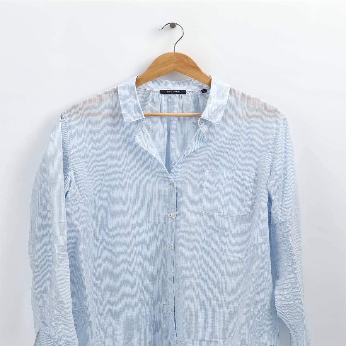 natuur Set van 6 houten kledinghangers voor groothandel op Faire1