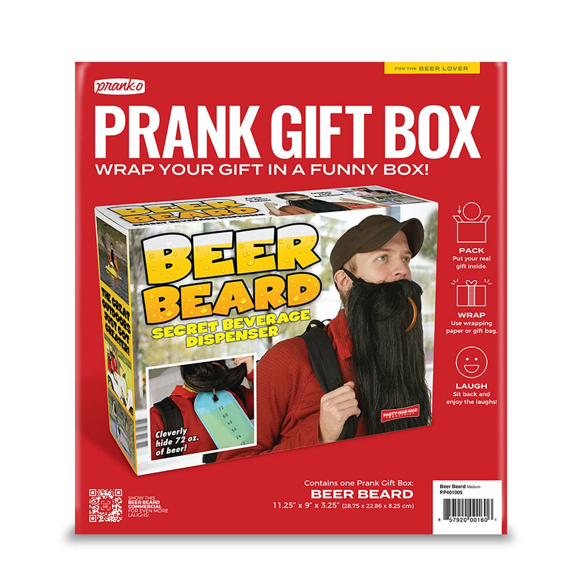 Prank-O – Großhandel Scherz-/Geschenkartikel – Prank-O Scherz-Geschenkbox Bierbart