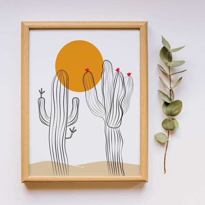 Kaktus-Abbildung drucken für den Großhandel von Lumina